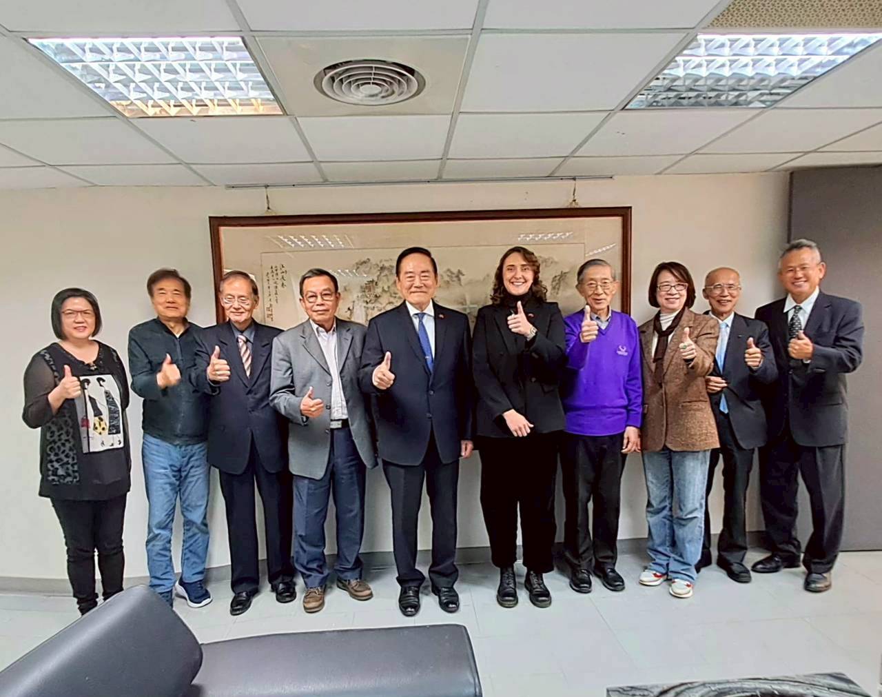 拉脫維亞學者座談